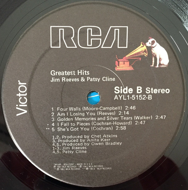 Jim Reeves - Greatest Hits // Vinyl Record / Original cellophane