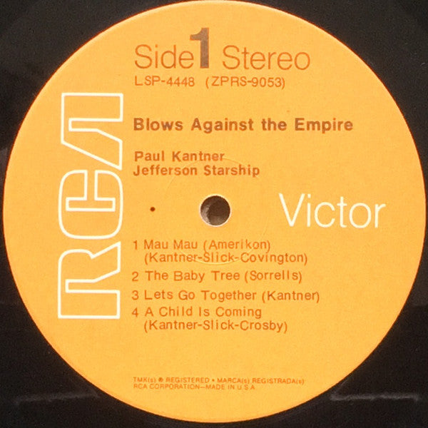 Paul Kantner - Blows Against The Empire // Vinyl Record