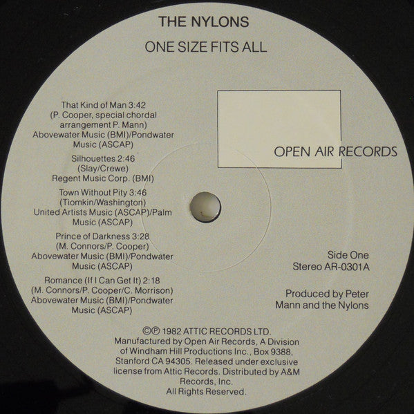 The Nylons - One Size Fits All // Vinyl Record