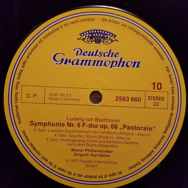 Ludwig van Beethoven - 9 Symphonien // Vinyl Record
