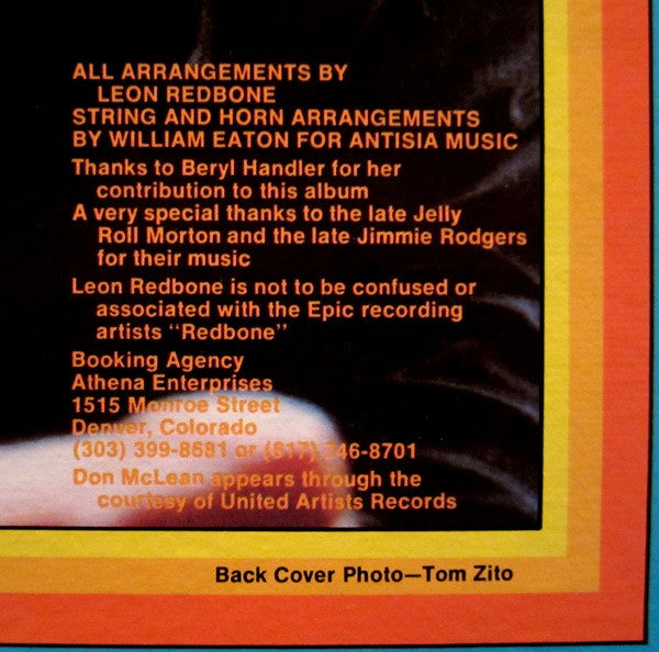 Leon Redbone - On The Track // Vinyl Record