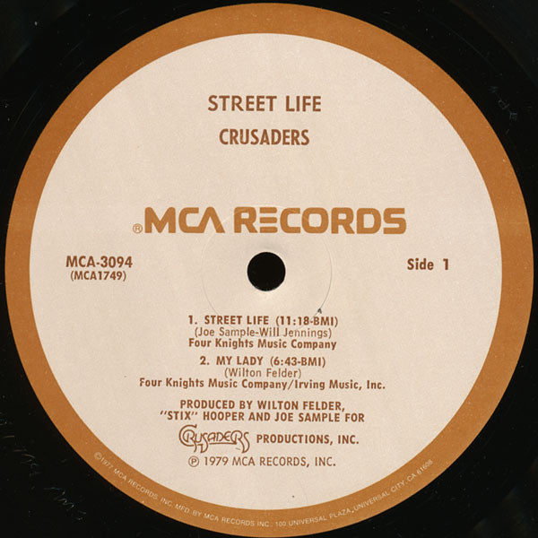 The Crusaders - Street Life // Vinyl Record