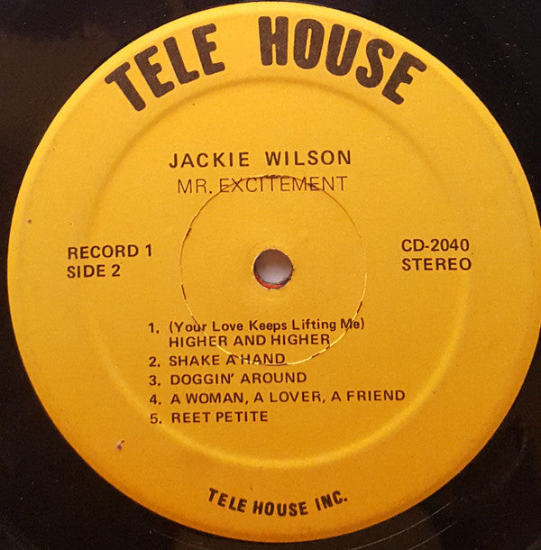 Jackie Wilson - Mr. Excitement // Vinyl Record