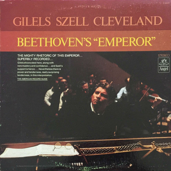 Emil Gilels - Beethoven's "Emperor" // Vinyl Record
