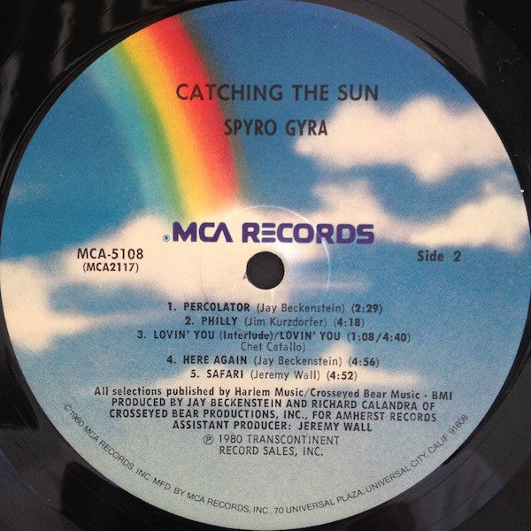 Spyro Gyra - Catching The Sun // Vinyl Record