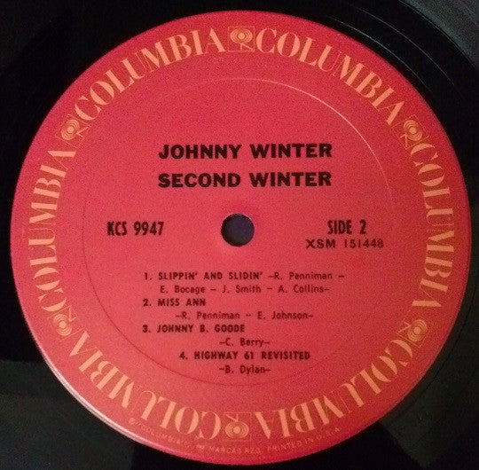 Johnny Winter - Second Winter // Vinyl Record