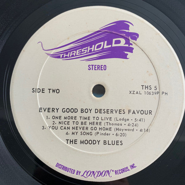 The Moody Blues - Every Good Boy Deserves Favour // Vinyl Record