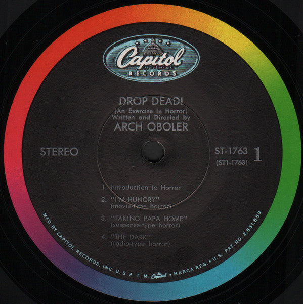 Arch Oboler - Drop Dead! An Exercise In Horror! // Vinyl Record