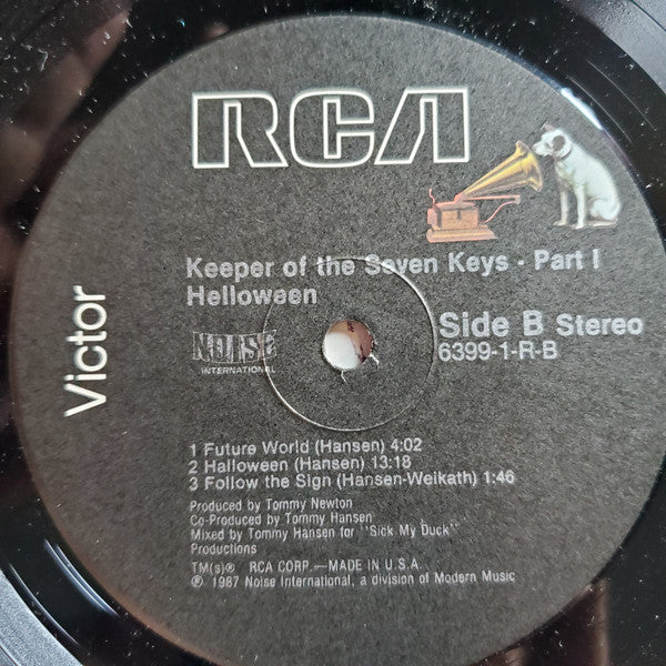 Helloween - Keeper Of The Seven Keys - Part I // Vinyl Record