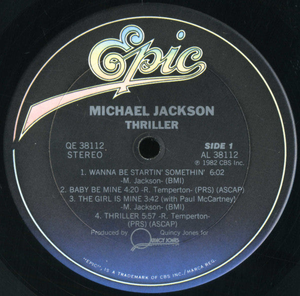 Michael Jackson - Thriller // Vinyl Record