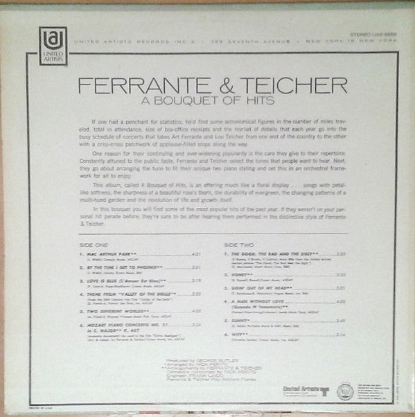 Ferrante & Teicher - A Bouquet Of Hits // Vinyl Record