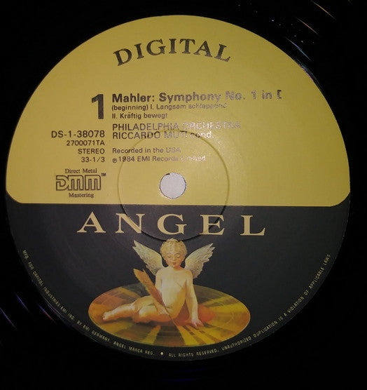 Gustav Mahler - Symphonie No. 1 In D // Vinyl Record