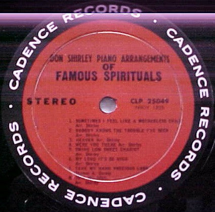 Don Shirley - Piano Arrangements Of Famous Spirituals // Vinyl Record