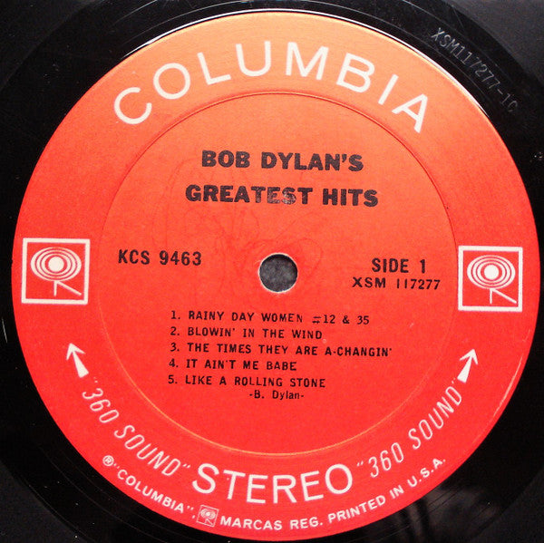 Bob Dylan - Bob Dylan's Greatest Hits // Vinyl Record