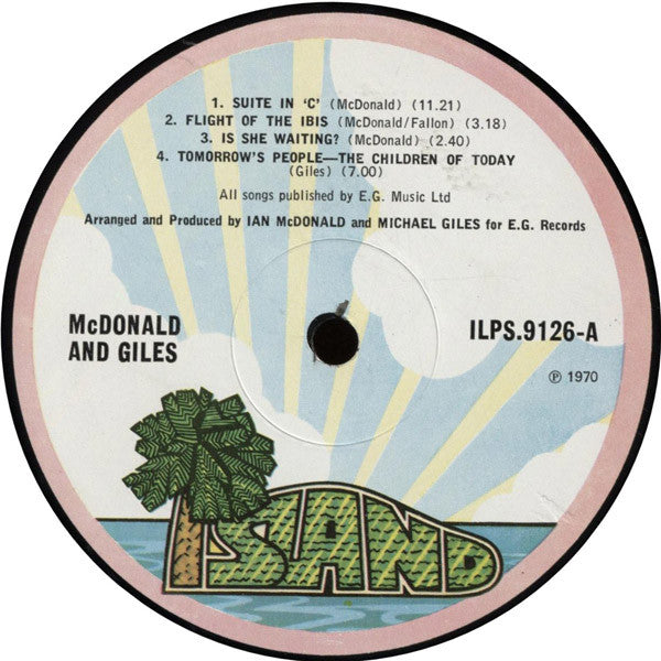 McDonald & Giles - McDonald And Giles // Vinyl Record