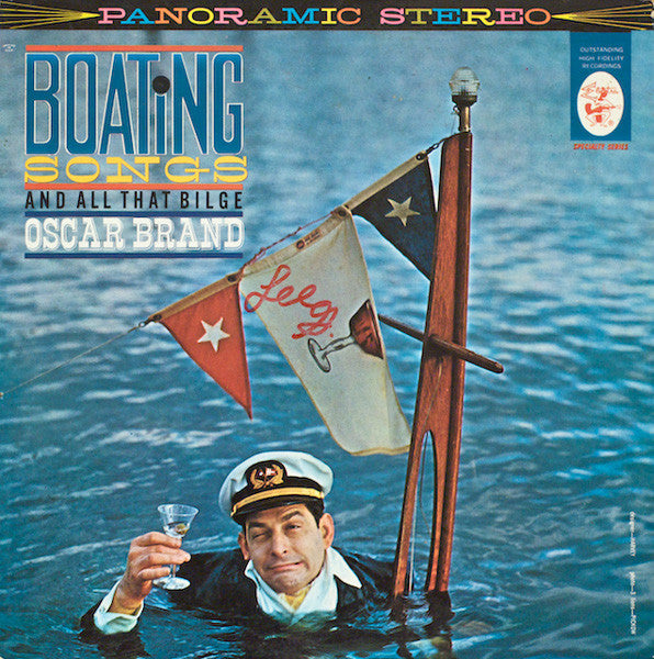 Oscar Brand - Boating Songs And All That Bilge // Vinyl Record