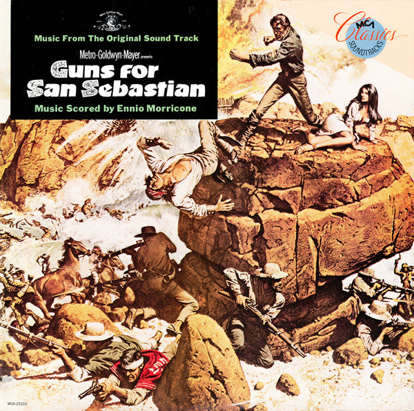Ennio Morricone - Guns For San Sebastian (Music From The Original Sound Track) // Vinyl Record