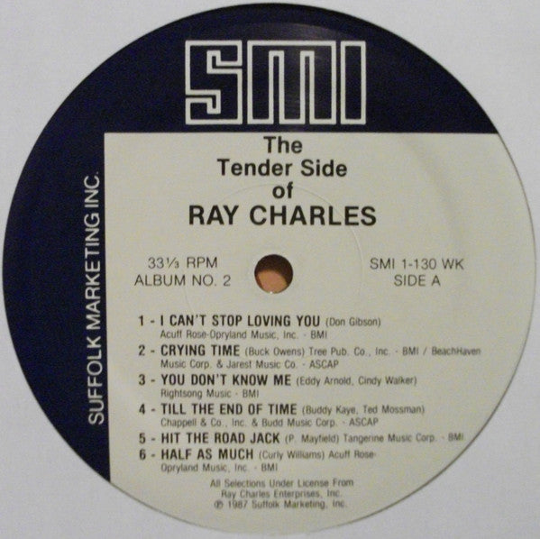 Ray Charles - The Tender Side Of Ray Charles Album No. 2 // Vinyl Record