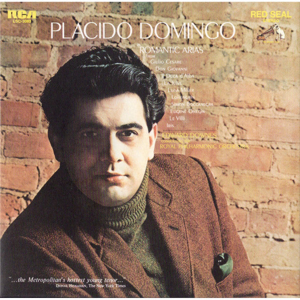 Placido Domingo - Romantic Arias // Vinyl Record
