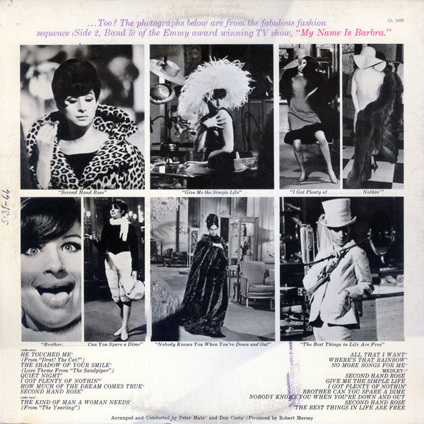 Barbra Streisand - My Name Is Barbra, Two... // Vinyl Record