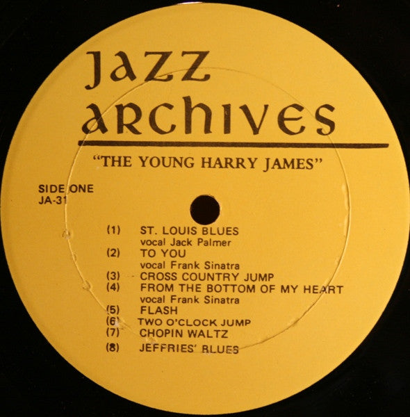 Harry James And His Orchestra - The Young Harry James // Vinyl Record