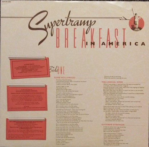 Supertramp - Breakfast In America // Vinyl Record