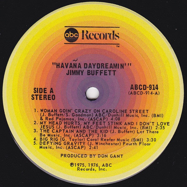 Jimmy Buffett - Havaña Daydreamin' // Vinyl Record