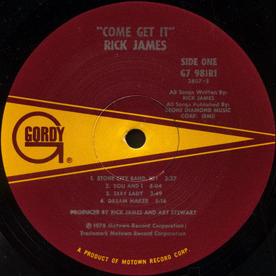 Rick James - Come Get It! // Vinyl Record