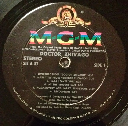 Maurice Jarre - Doctor Zhivago (Original Sound Track Album) // Vinyl Record