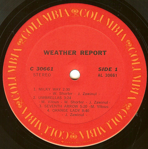 Weather Report - Weather Report // Vinyl Record
