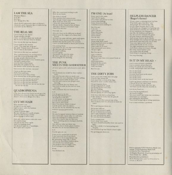 The Who - Quadrophenia // Vinyl Record