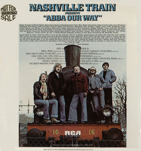 Nashville Train - Presents "ABBA Our Way" // Vinyl Record