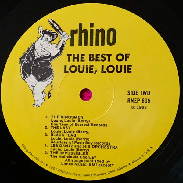 Various - The Best Of Louie, Louie // Vinyl Record
