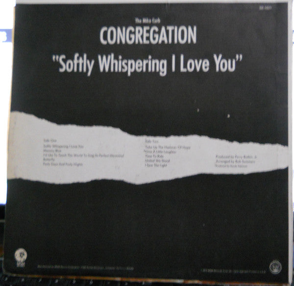 Mike Curb Congregation - Softly Whispering I Love You // Vinyl Record