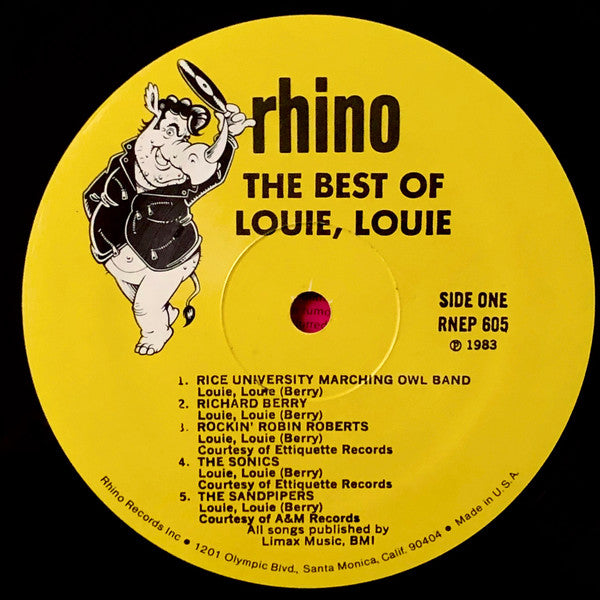 Various - The Best Of Louie, Louie // Vinyl Record