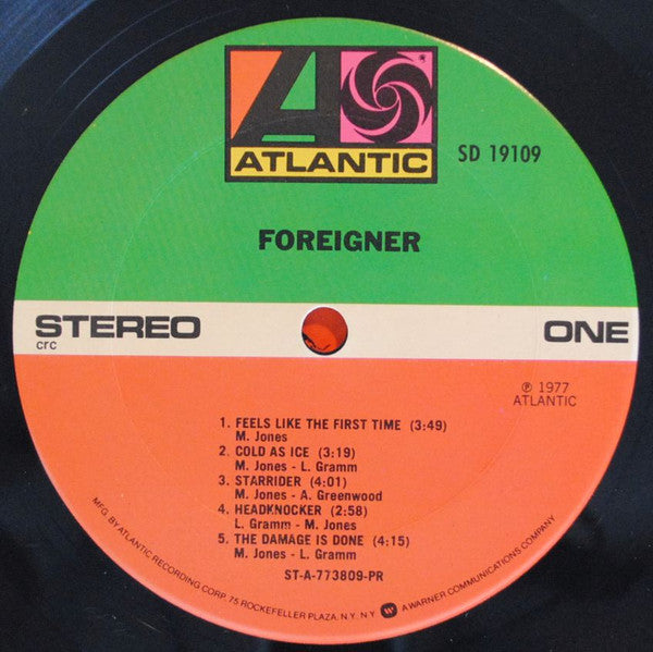 Foreigner - Foreigner // Vinyl Record