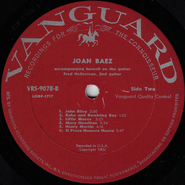 Joan Baez - Joan Baez // Vinyl Record