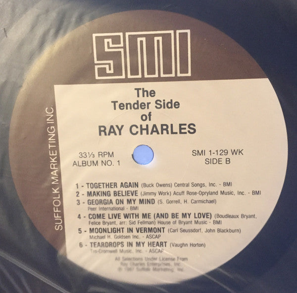 Ray Charles - The Tender Side Of Ray Charles ALBUM NO.1 // Vinyl Record