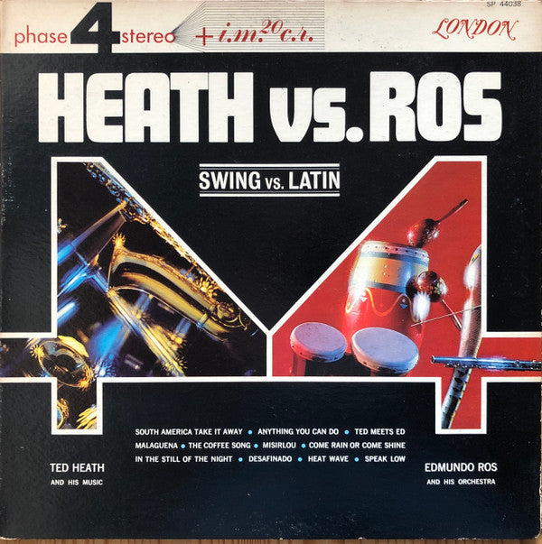 Ted Heath And His Music - Heath Vs. Ros - Swing Vs. Latin // Vinyl Record