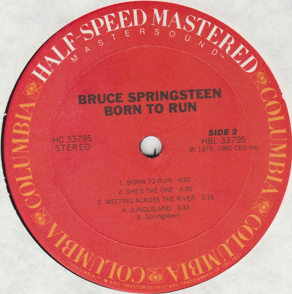Bruce Springsteen - Born To Run // Vinyl Record
