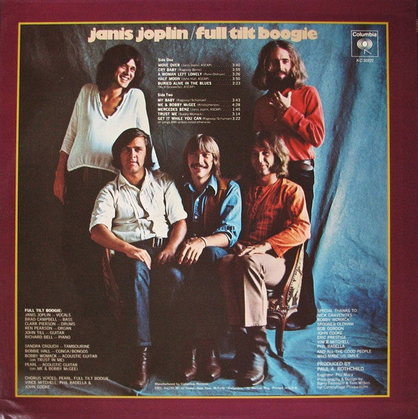 Janis Joplin - Pearl // Vinyl Record