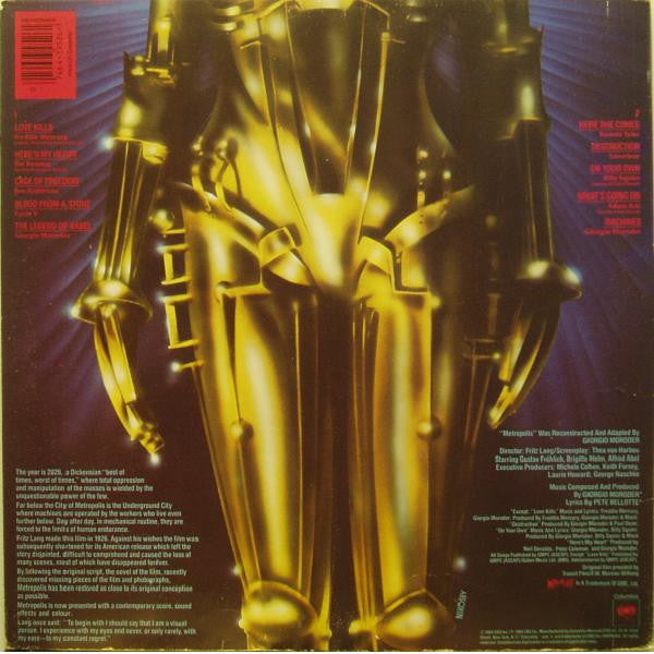 Various - Metropolis (Original Motion Picture Soundtrack) // Vinyl Record