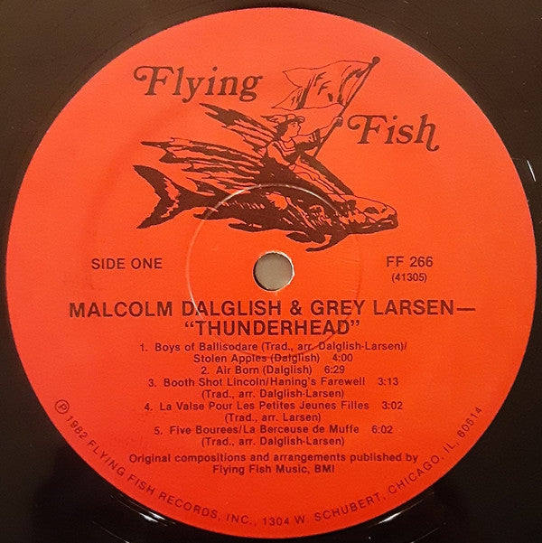Malcolm Dalglish & Grey Larsen - Thunderhead // Vinyl Record
