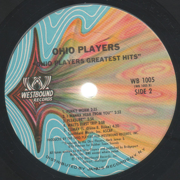 Ohio Players - Ohio Players Greatest Hits // Vinyl Record
