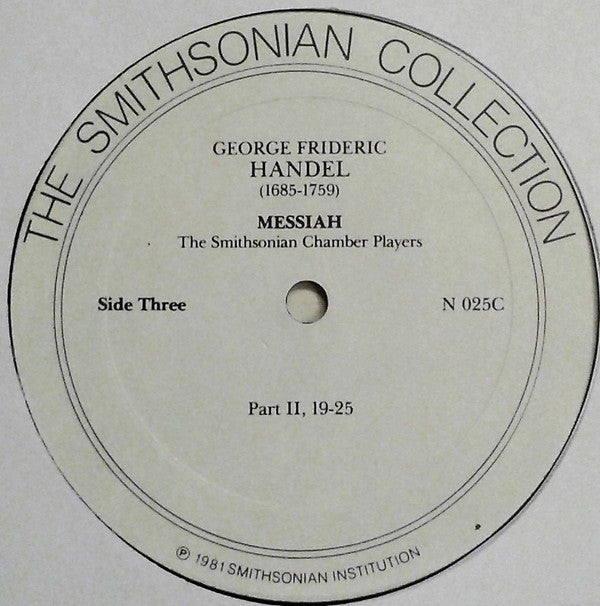 Georg Friedrich Händel - Messiah // Vinyl Record