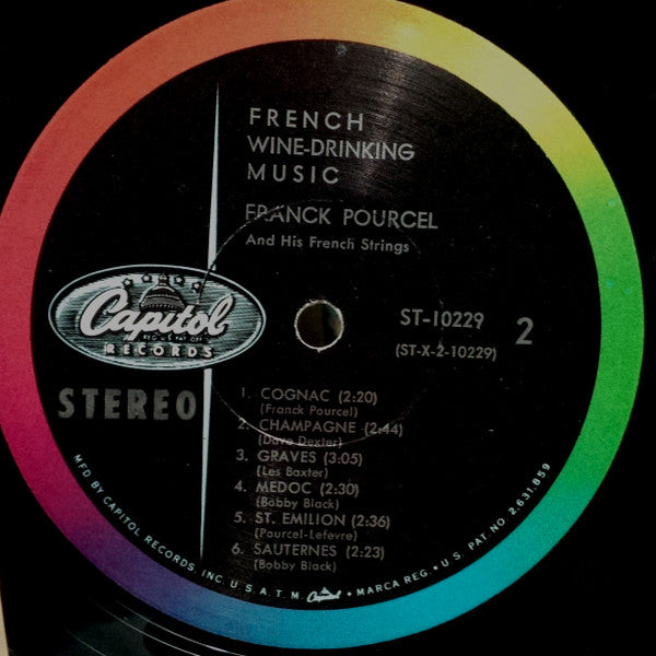 Franck Pourcel And His French Strings - French Wine-Drinking Music // Vinyl Record