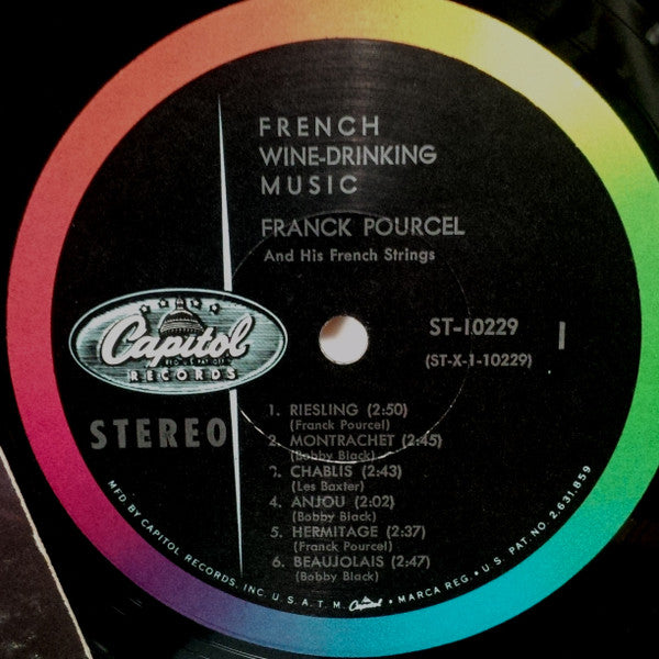 Franck Pourcel And His French Strings - French Wine-Drinking Music // Vinyl Record