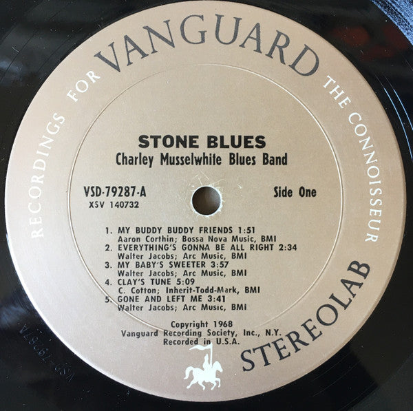 Charlie Musselwhite Blues Band - Stone Blues // Vinyl Record