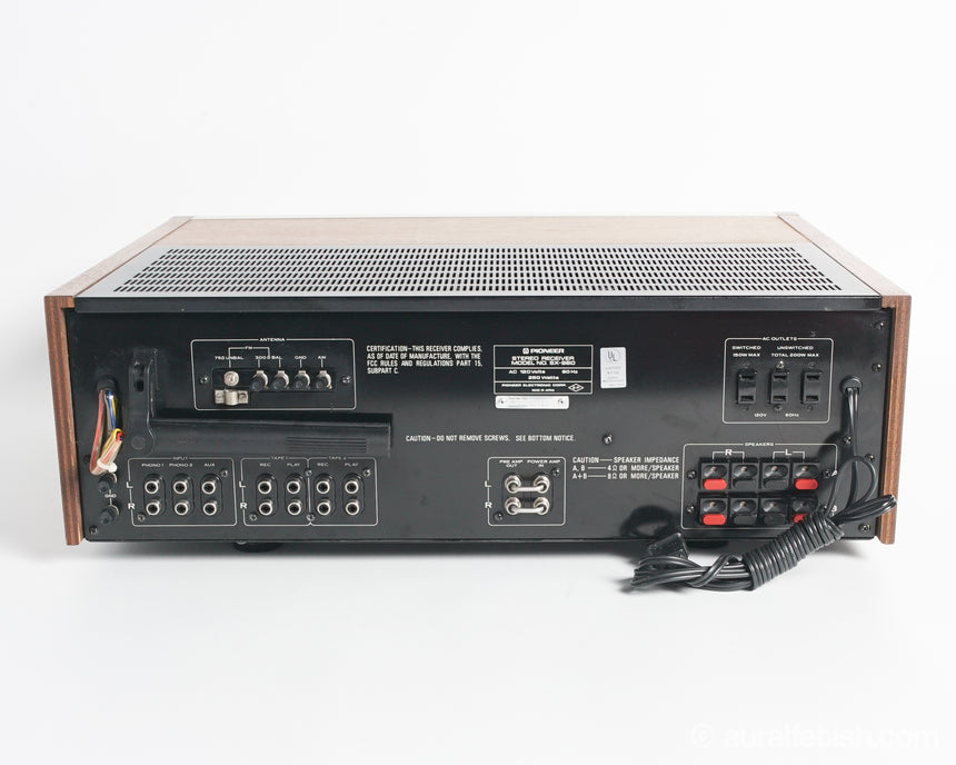 Pioneer SX 980 // Stereo Receiver / Original Box