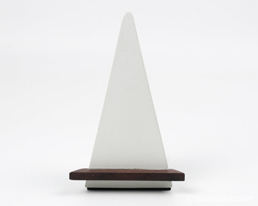 Pyramid Record Lp Stand // Concrete